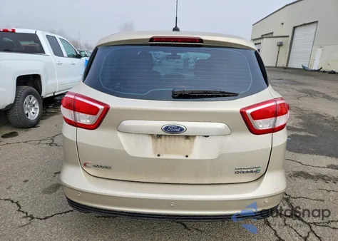 2018 Ford C-Max Titanium из США, поврежденный, VIN 1FADP5DU6JL105607